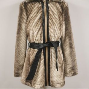 Guess faux fur coat